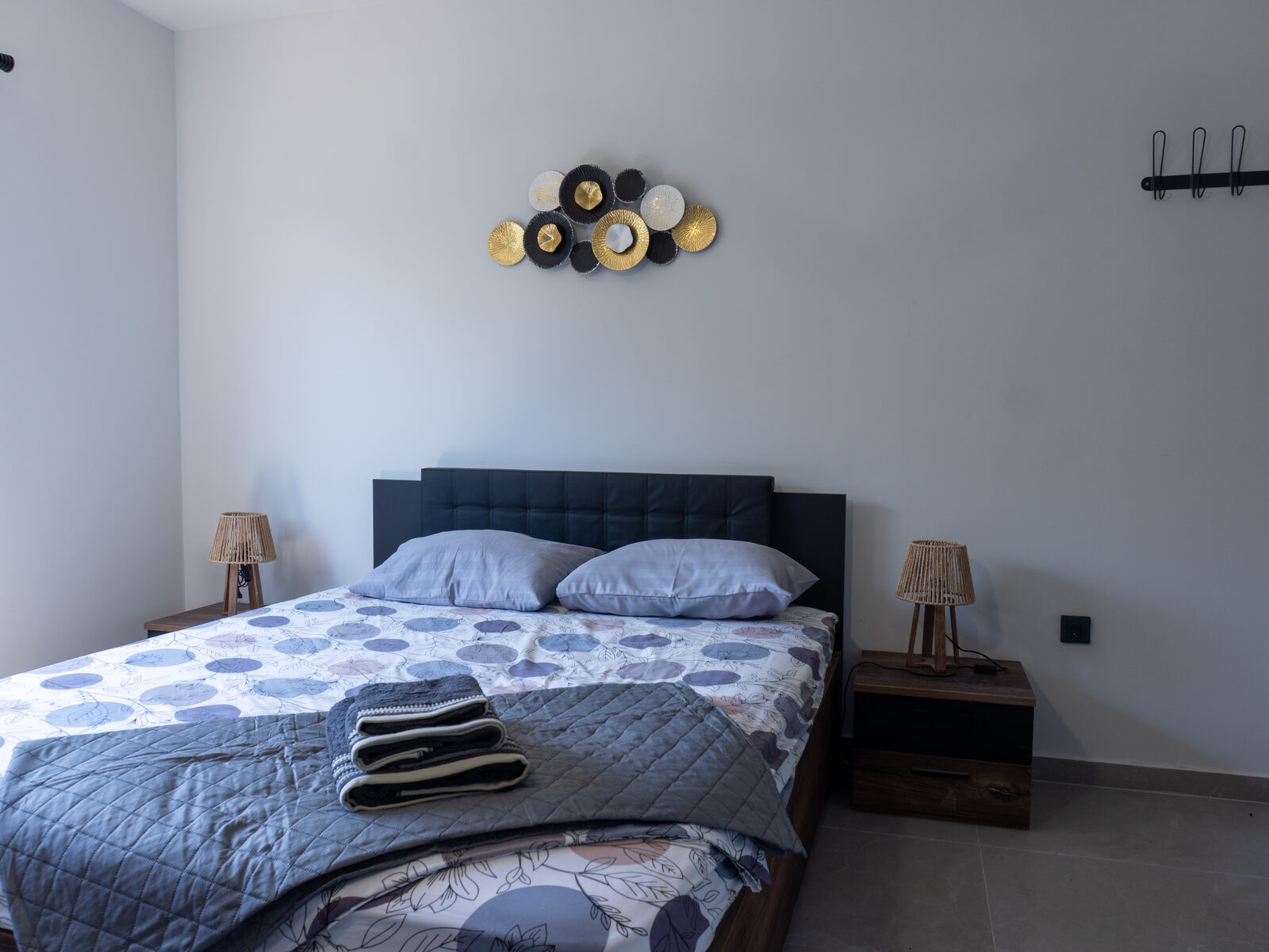 Bedroom 2 with queen bed, Casa Avgeri holiday home Rhodes